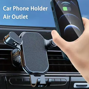 Maximize Your Smartphone Experience with the Gravity Car Phone Holder Air Vent Mount Mobile Phone Holder Car Cellphone Mount!