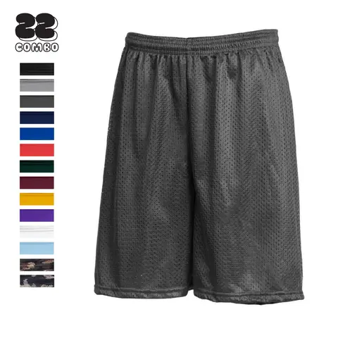 Hill Men's Big & Tall Lightweight Mesh Cotton Casual Athletic Shorts - 2-Pocket Carry, Street Style, Breathable Athleisure Bottoms (S to 5XL), 2Pocket Carry