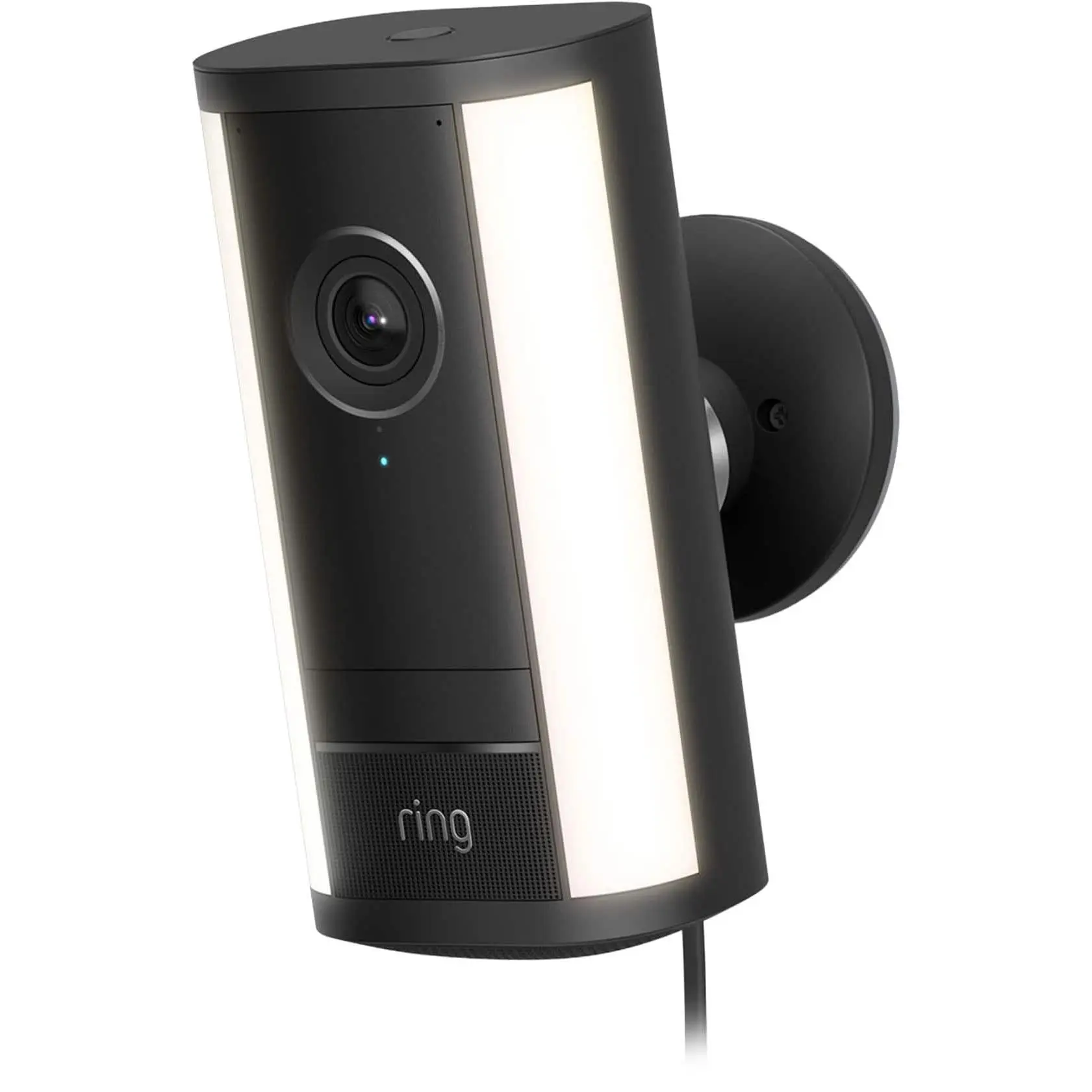 Spotlight Cam Pro (2nd Gen), Plug In, Retinal 4K for ultra-clear video, 10x Enhanced Zoom, 2 LED Spotlights