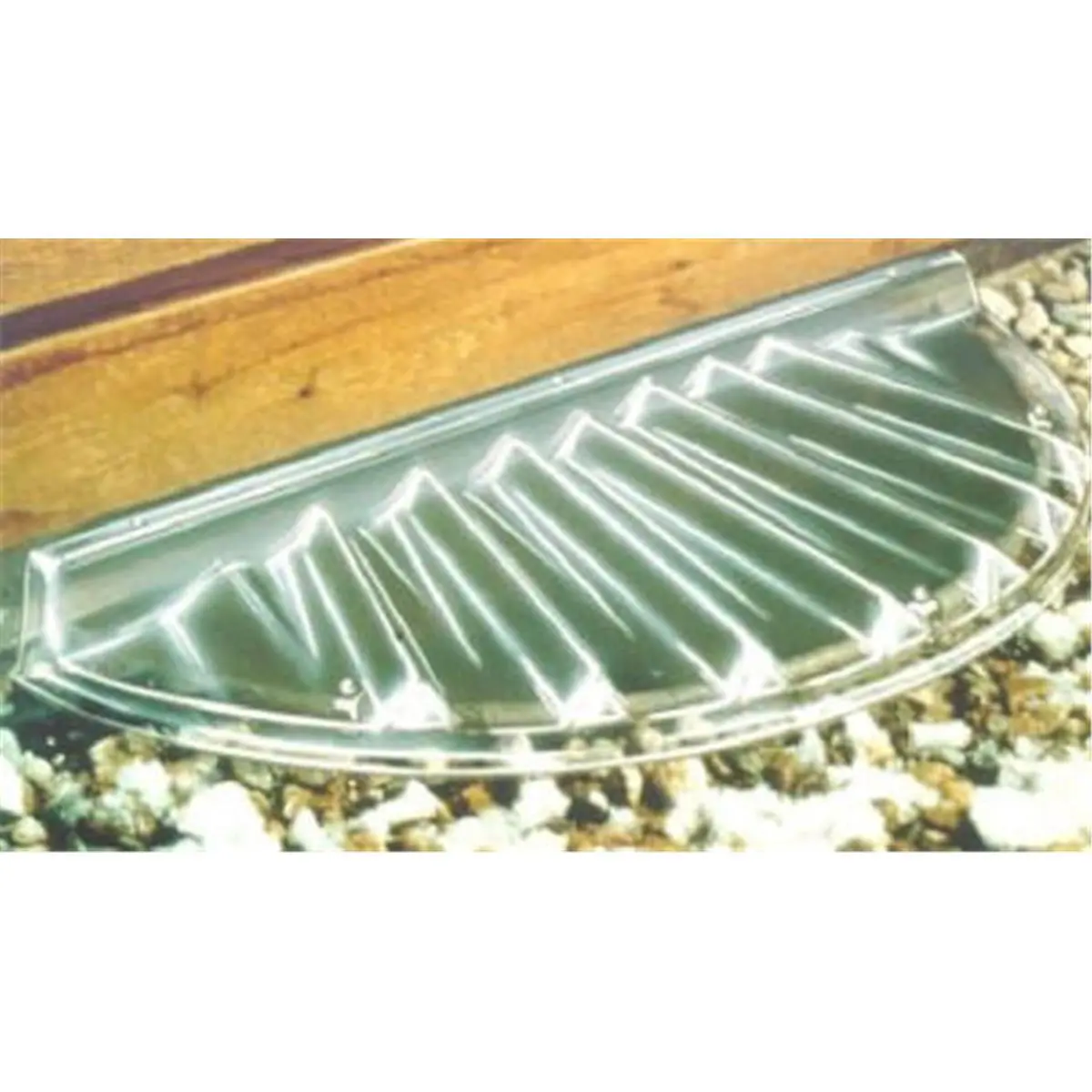 212 MAIN Maccourt Products 4020C Type Q Semi-Circle Window Well Cover - Dimension-Inclusive Baby & Maternity Furniture Decoration Accessory, Easy Install, Impact-Resistant, Snap Clamps Equipped