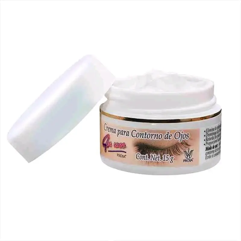 Prosa Cosmetic Eye Contour Cream from Mexico Reduces Morning Inflammation of Eyelids & Expression Lines Moisturizes Firm Skin