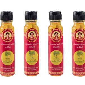 4 bottles Bottle x 24cc - Relief Dizziness & Headache - Therapeutic Massage Oil for Healthcare & Therapy