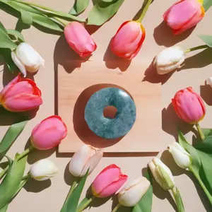 Precious Guatemalan jade Circle of life stone