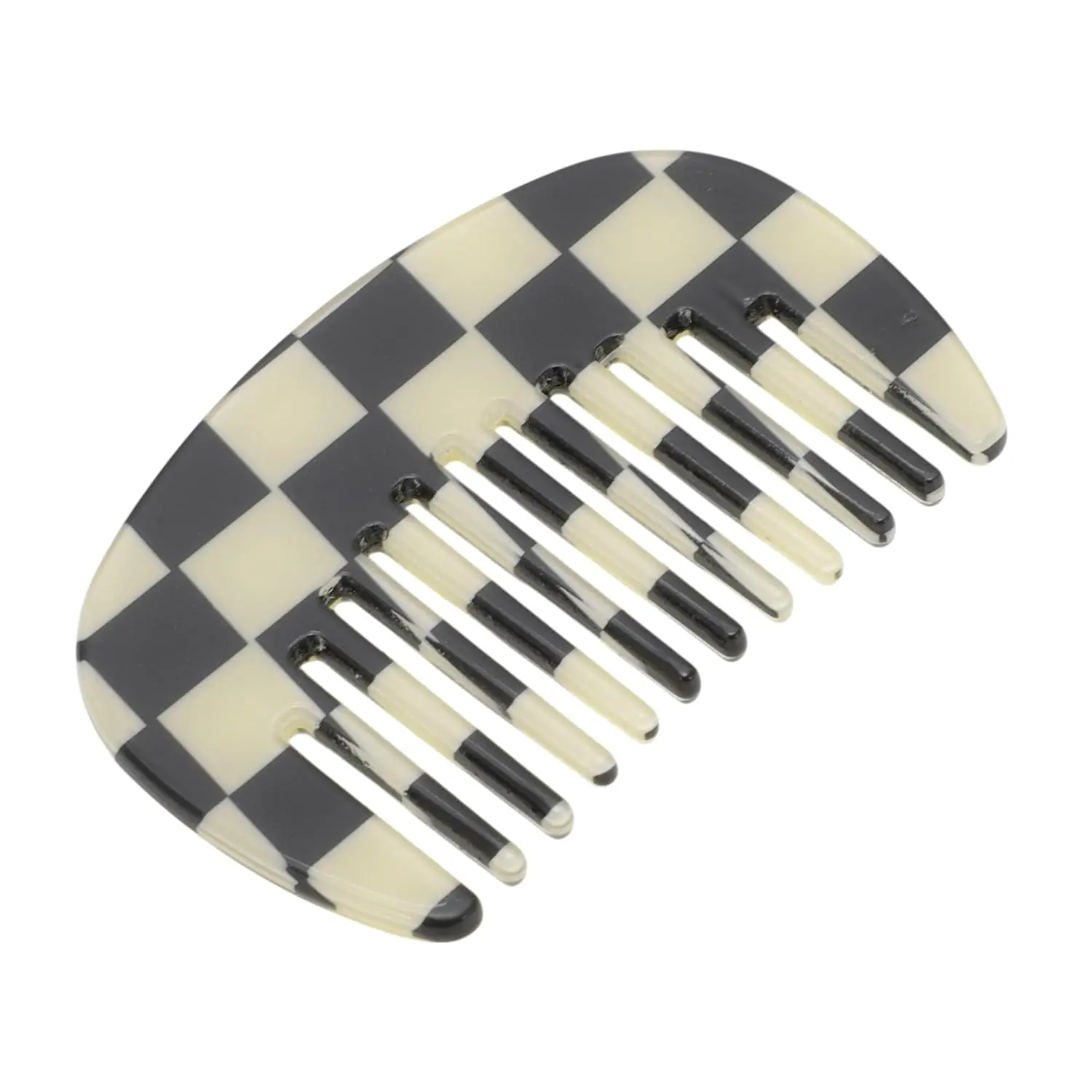 Wide Tooth Combs for Women, Anti-Static Pocket Size Comb for Thick Curly Hair, Travel Comb, Mini Comb, Wide Tooth Combs for Wet and Dry, Black