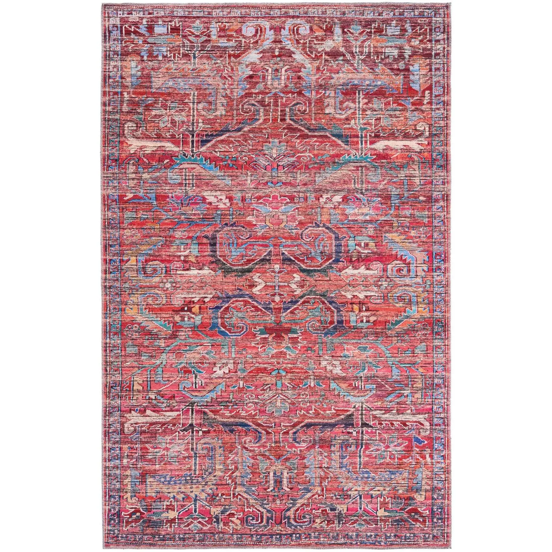 Rust Red - A 5' 3  x  8'