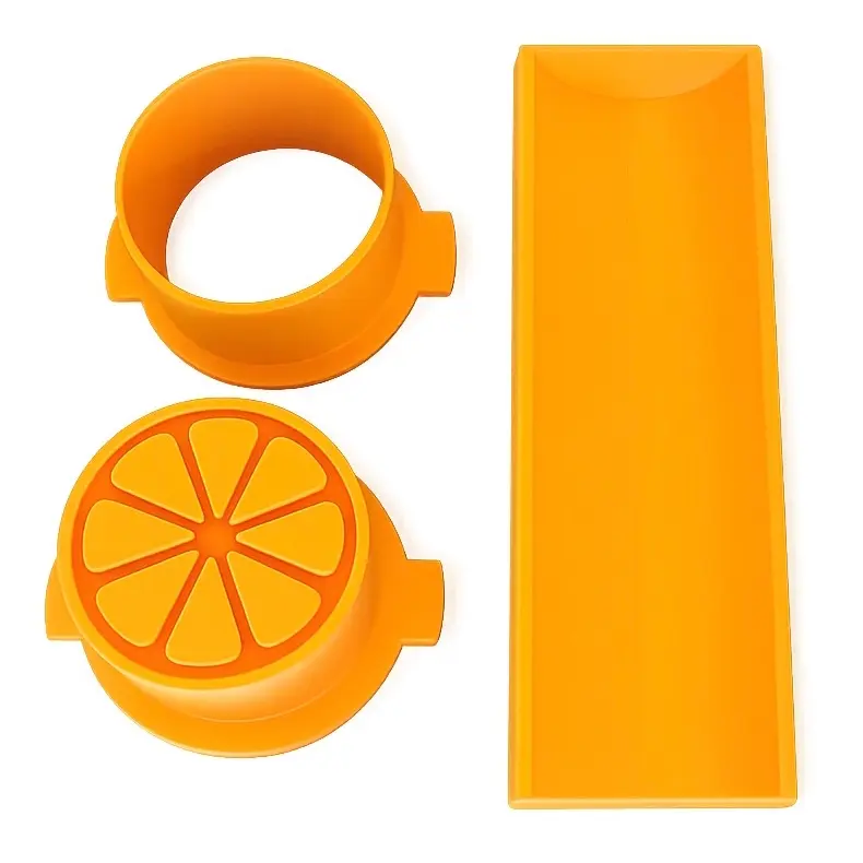 Lemon Slice Cake Pop Tool Set – Cutter, Popper & Tray | 3D Printed Food Safe PLA | Citrus Cake Pop Mold Tool Multi-Shape