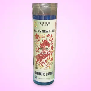 Happy New Year Candle