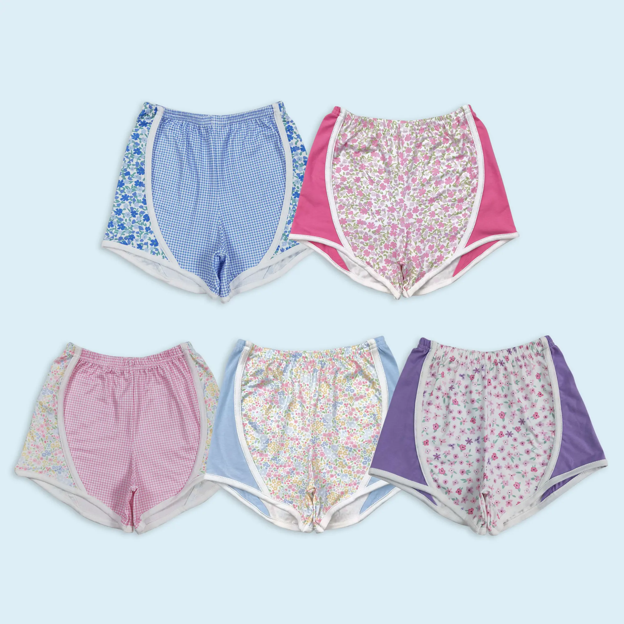 Toddle kids girls summer floral shorts Toddle kids girls summer floral shorts