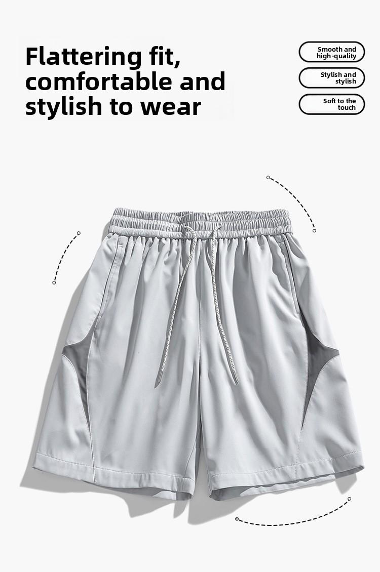 	6-Pack Men's Couple Cargo Shorts Summer, Loose Fit Casual 5-Inch Shorts, Fashion Simple Versatile Bottoms, Sports Streetwear,Beach pants, basketball pants, for outdoor use