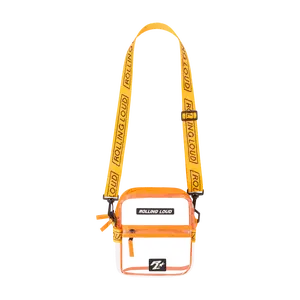 RL Orange Clear Shoulder Bag - Festival Approved
