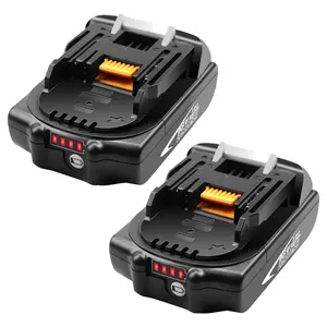 18V LXT Cordless Drill Battery - 3.0Ah Lithium Replacement Battery for Makita BL1830B, Compatible with BL1815, BL1840B, BL1850B, BL1860B, for Impact Tools, LXT-400 Tools with LED Gauge