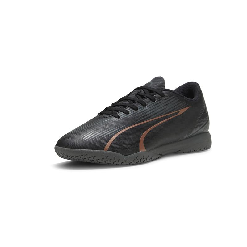 PUMA Mens Ultra Play Indoor Soccer Cleats  - Black