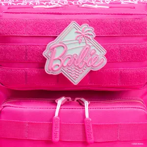 Barbie Teal/Pink Diamond Beach Patch