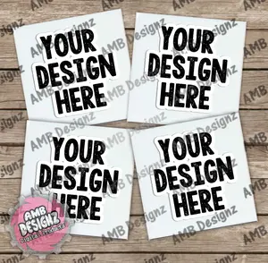 Custom Theme Tile Coasters