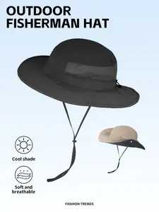 Unisex Summer Bucket Hat, UV Protection, Breathable Mesh Design, Lightweight & Quick-Dry, Foldable, Ideal for Camping, Hiking, Fishing