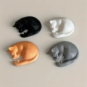 Mini Accessory - Cozy Cat - Perfect Miniature Home Decor for Book Counters & Mini Bookshelves - 3D Printed High-Quality Collectibles