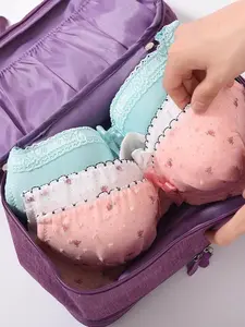 Travel Clothes Organizer Bag, Underwear Storage Pouch, Panties Bag, Bra Travel Clothing Sorter, Compact and Convenient Design