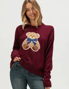 RSQ Womens Bear Sweater