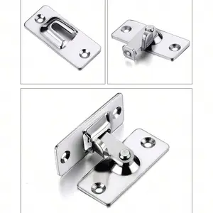 Stainless Steel Door Lock, 90 Degree Door Lock, Door Lock Latches for Home, Office, Hotel, Apartment
