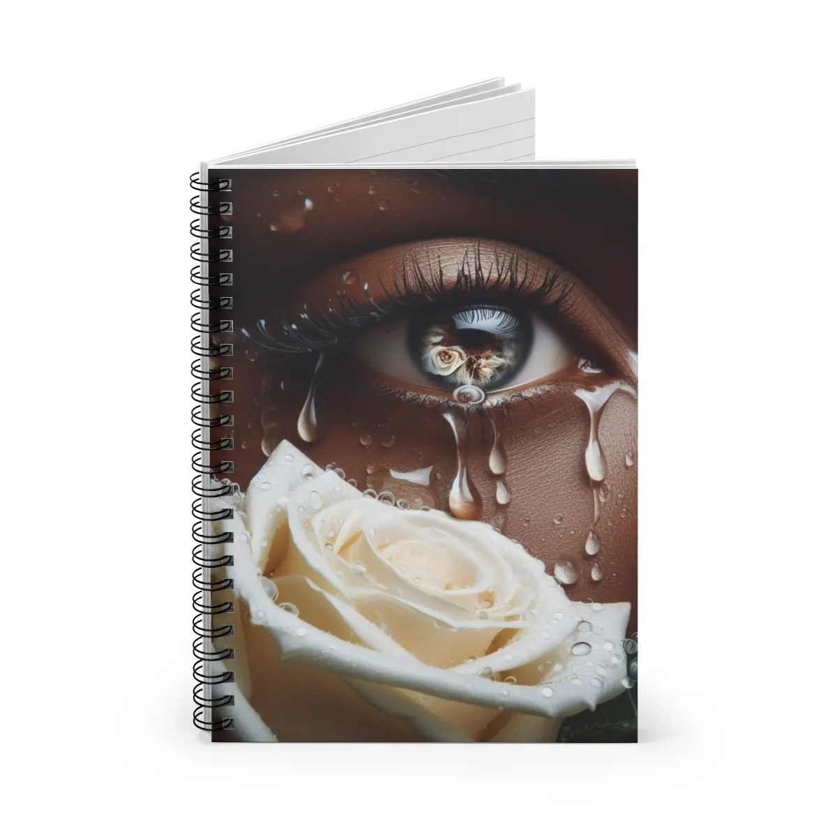 B.M.D TEARS that grew the ROSE Notebook- Edition 5(white)
