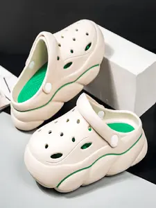 Women's Summer New Style Outdoor Nurse Fashion Anti-Slip Pregnant Toe Cover Thick Sole Beach Sandals, Comfortable and Stylish Footwear