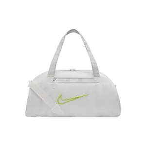Nike Women's Large Capacity Fabric Tote Bag for Casual Sports and Fitness, Handheld, Shoulder, and Crossbody Styles in Mountain White
