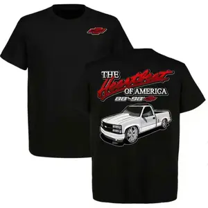 88-98 The Heart Beat Of America T-shirt, Retro Pickup Truck Tee For Classic Truck Lovers, Unisex Streetwear, Gift For Him