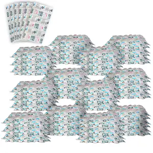 WORLD-BIO Shipping Ice Packs Dry Ice for Shipping Frozen Food, Reusable Ice Pack Sheets 13" x 7"/Sheet - 500 Sheets for Cold Packs