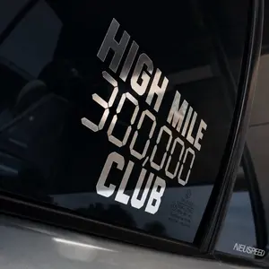 HIGH MILE CLUB - Customizable Car Decal Sticker