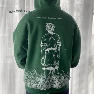 Thorfinn Hoodie Vinland Saga Sweatshirt Unisex Printed Fashion Wear Hoodie Anime Fan Sweater Forest Green Suitable for Spring and Autumn Long Sleeve Fashion Wear Tops Casual#springtok