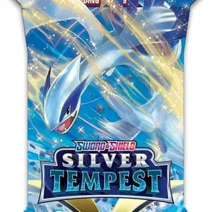 (LIve Only) Pokémon SW&SH Silver Tempest Booster Pack