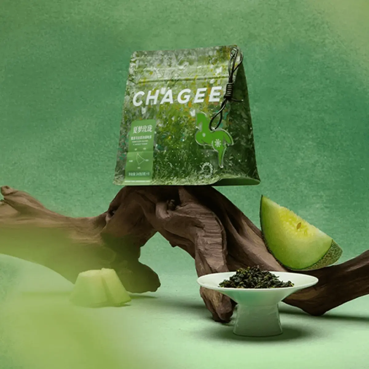 CHAGEE Summer Dream Melon Oolong Tea Bags 8ct 0.84oz - Chinese Premium Tea, Fruity Aroma, Yami