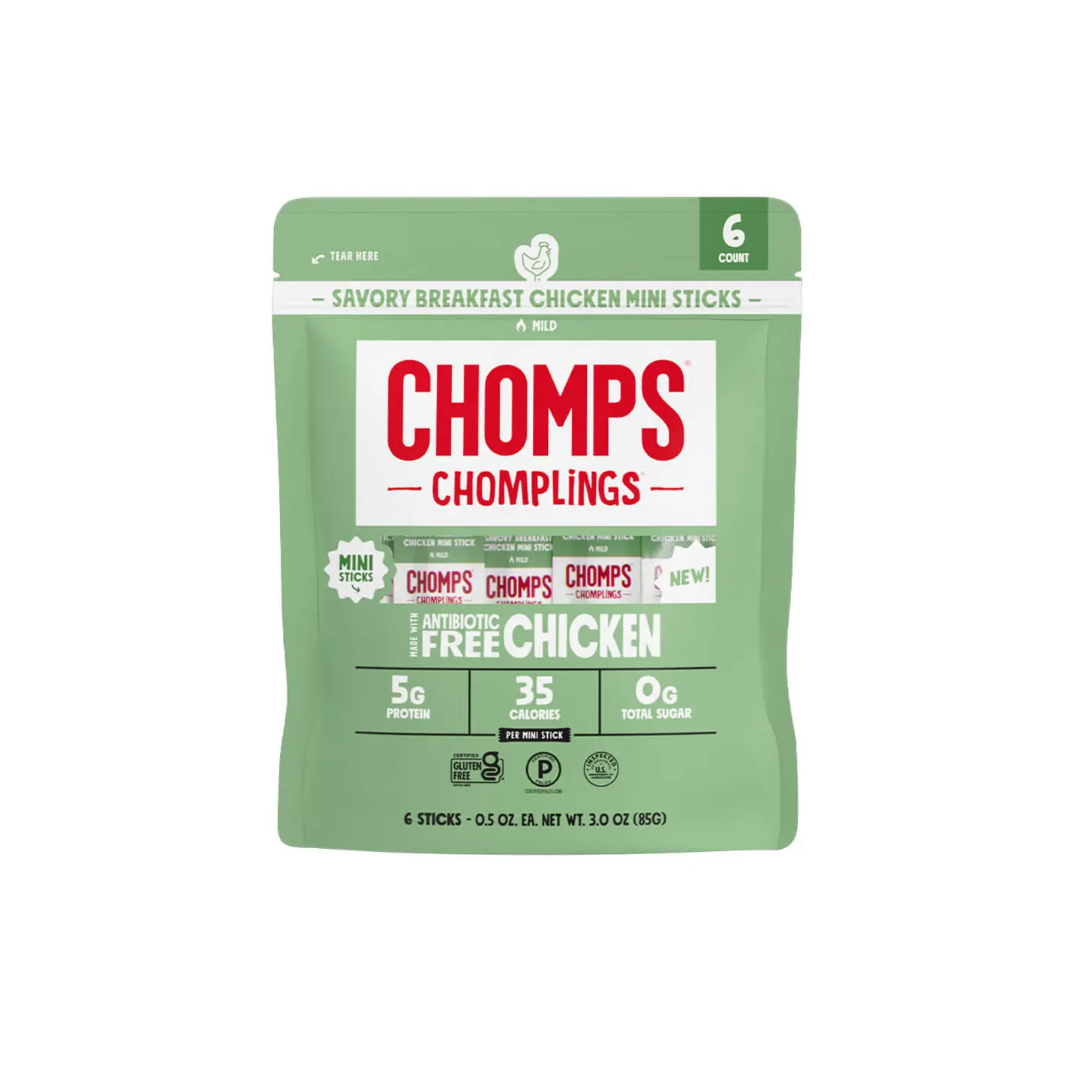 6 ct. Savory Breakfast Chicken Chomplings (6 ct)