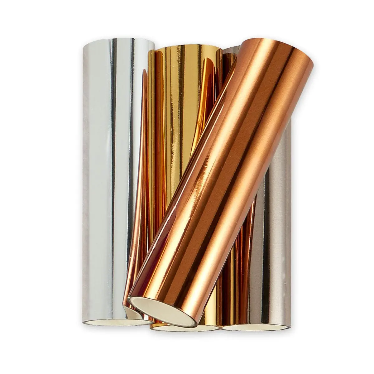 Spellbinders - Glimmer Hot Foil 4 Rolls - Essential Metallics Variety Pack