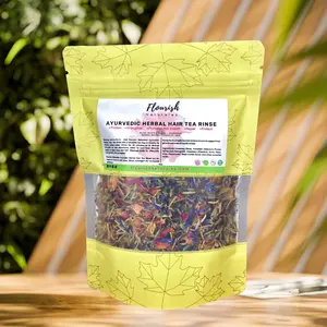 Herbal Hair Growth Tea Rinse Haircare Soothing Cleanser Cleansing Blend Hydrating Comfort Moisturize Moisturizer Conditioner Shampoo