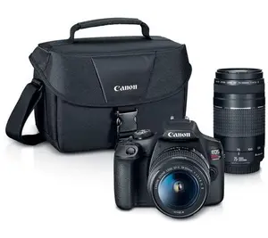 Canon EOS Rebel T7 Camera w/ Lens Bag & Cleanin g Kit Canon EOS Rebel T7 Camera w/ Lens Bag & Cleanin g Kit