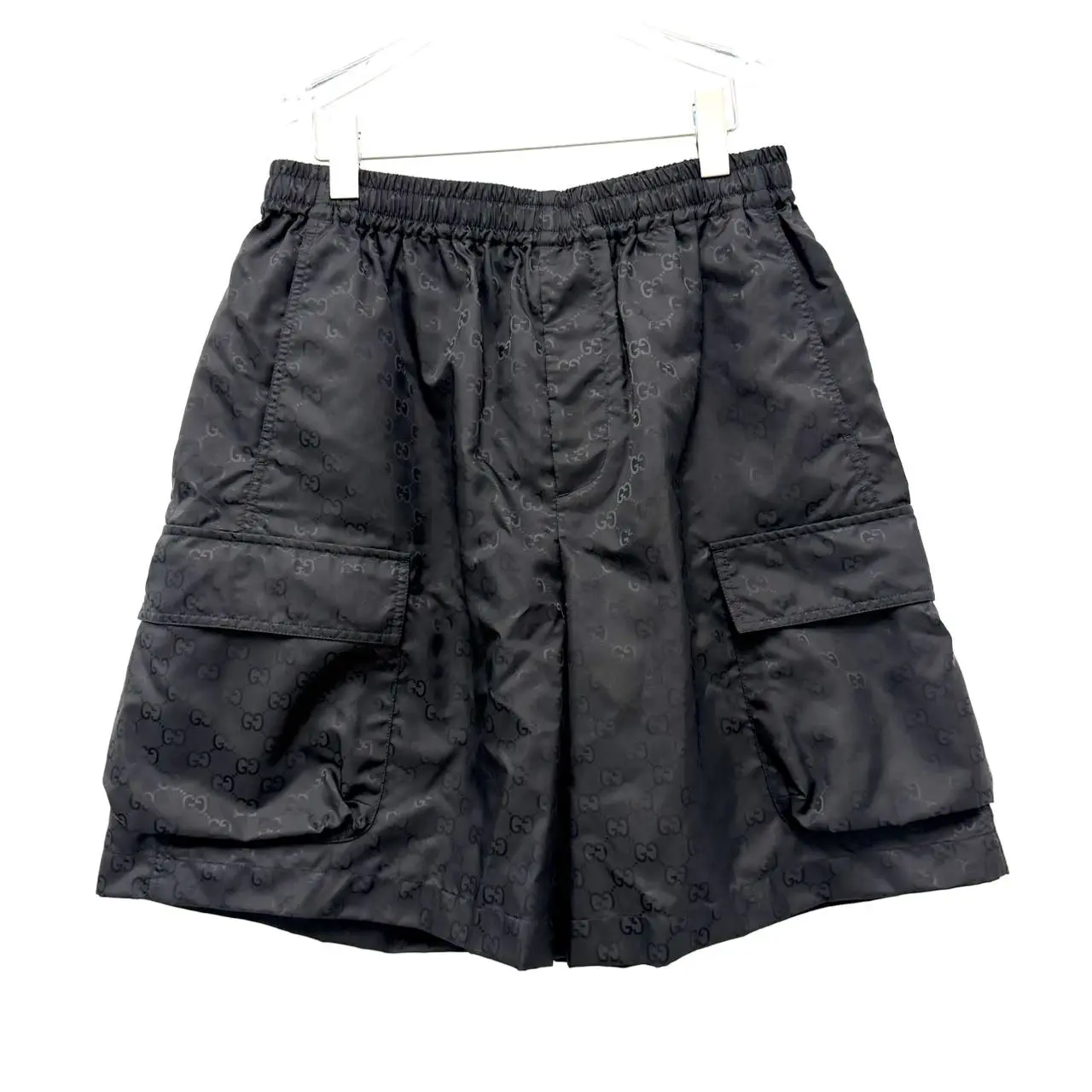 CALUXA GUCCI  Lightweight Gg Nylon Jacquard Shorts size 48