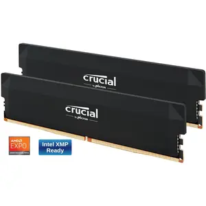 Crucial Pro Overclocking 64GB (2 x 32GB) DDR5 6000 (PC5 48000) Desktop Memory Model CP2K32G60C40U5B