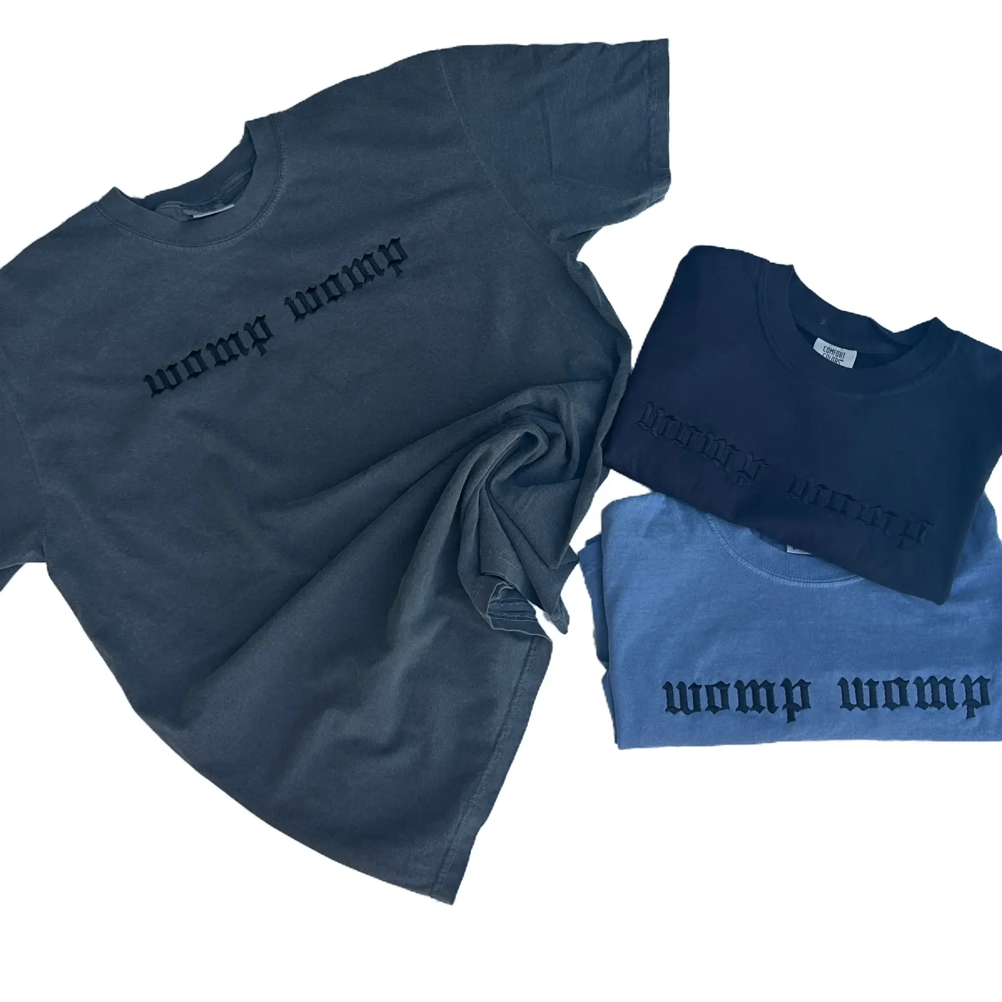 Comfort Colors -Womp Womp Embroidered T-shirt
