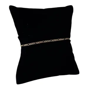 14K Gold Figaro Chain Bracelet 2mm Semisolid for Everyday Wear