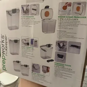 Product Review of Progressive ProKeeper 6-Piece Baker's Storage Set Container Kitchen from N**a