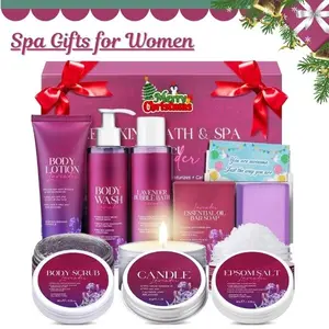 Spa Gifts for Women – Relaxing Bath & Body Set, Skin Repair & Cosmetic Self-Care Kit, Stress Relief, Perfect Christmas Gift & Stocking Stuffer for Mom, Sister, Wife, or Friend