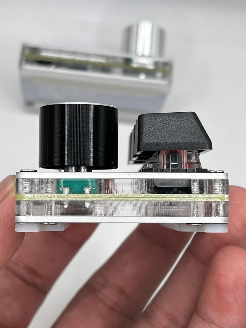 O3C SayoDevice OSU O3C Rapid Trigger Hall Switches Magnetic Pink ...