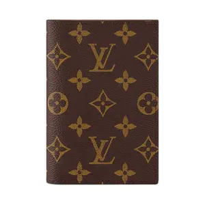 Louis Vuitton Monogram Coated Canvas Passport Holder for Men and Women