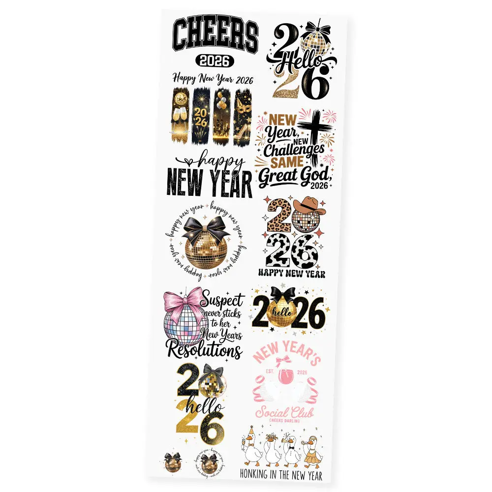 Midnight Sparkle Bash Premade DTF Transfer Gangsheet - 22" x 60"
