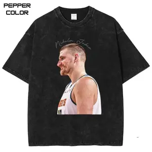 NIKOLA JOKIC V2  Graphic Tee, Retro  Basketball Shirt, Game Day Shirt, Unisex Streetwear Tee, cotton crewneck shirt,Trending, All Size, Gift Basketball fans
