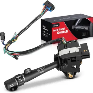 Nilight Turn Signal Switch Compatible with 2000 2001 2002 2003 2004 2005 Chevrolet Impala V6 3.4L and 3.8L Sedan w/Cruise Control Windshield Wiper Combination Lever fathersdaygift