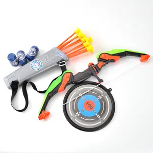 Kids Bow and Arrow Set, Bow and Arrow Set for Kids 8-12 – Kids Archery Set with Target Practice LED Light Up with 10 Suction Cup Arrows & Quiver Outdoor Play Toys