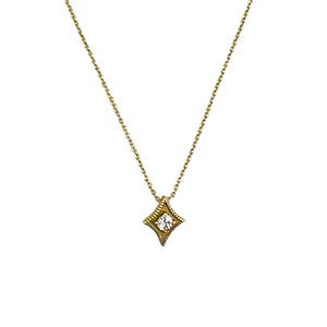 A Star Is Born Birthstone Necklace - April