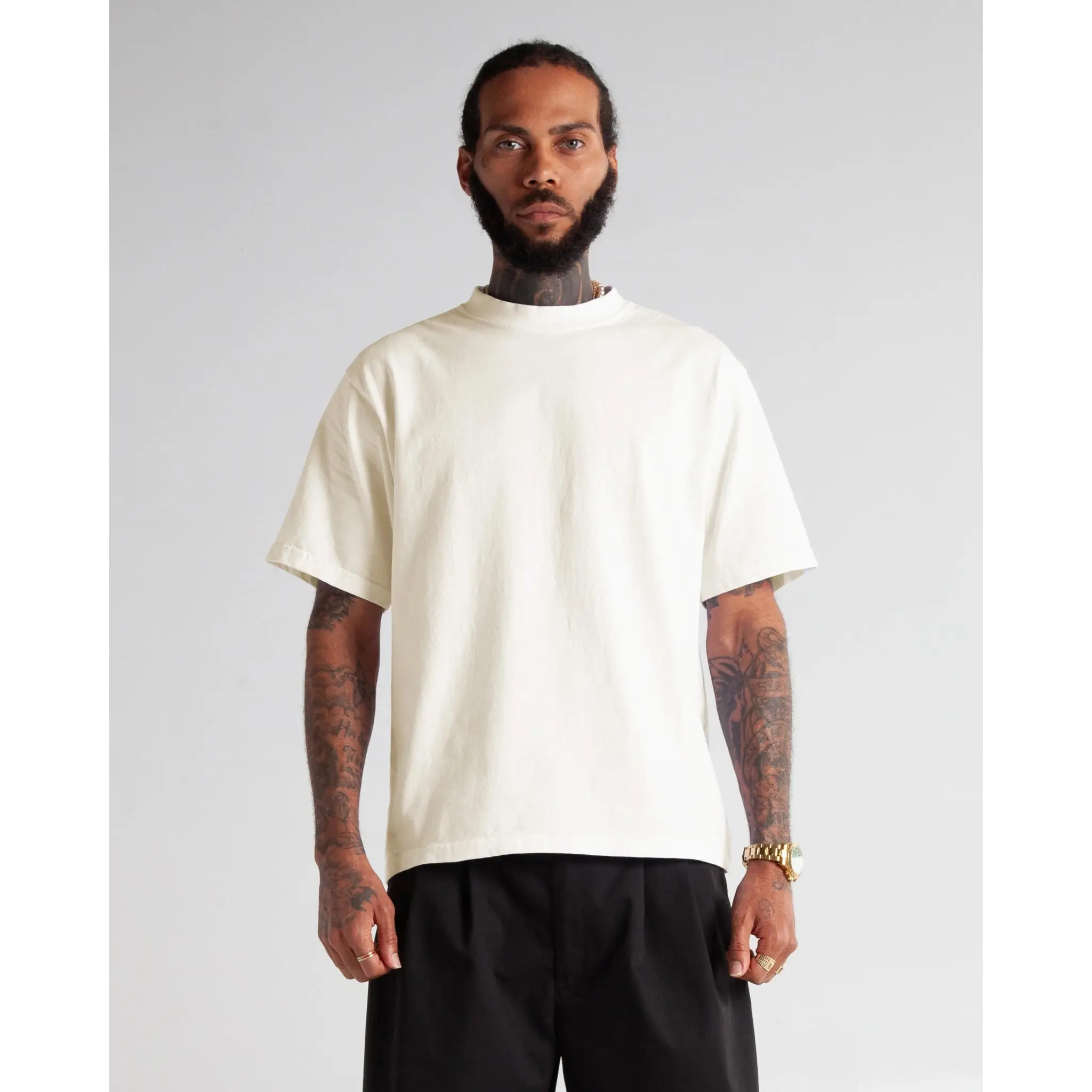 Shaka Max Heavyweight Cropped Tee